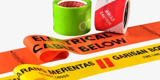 Barricade Tape, Caution Tape, Warning Tape, Hazard Tapes | Safety Tapes | 2S Packaging