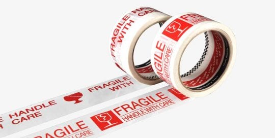 Fragile Tape | Fragile Sticker | Safety Tapes | 2S Packaging