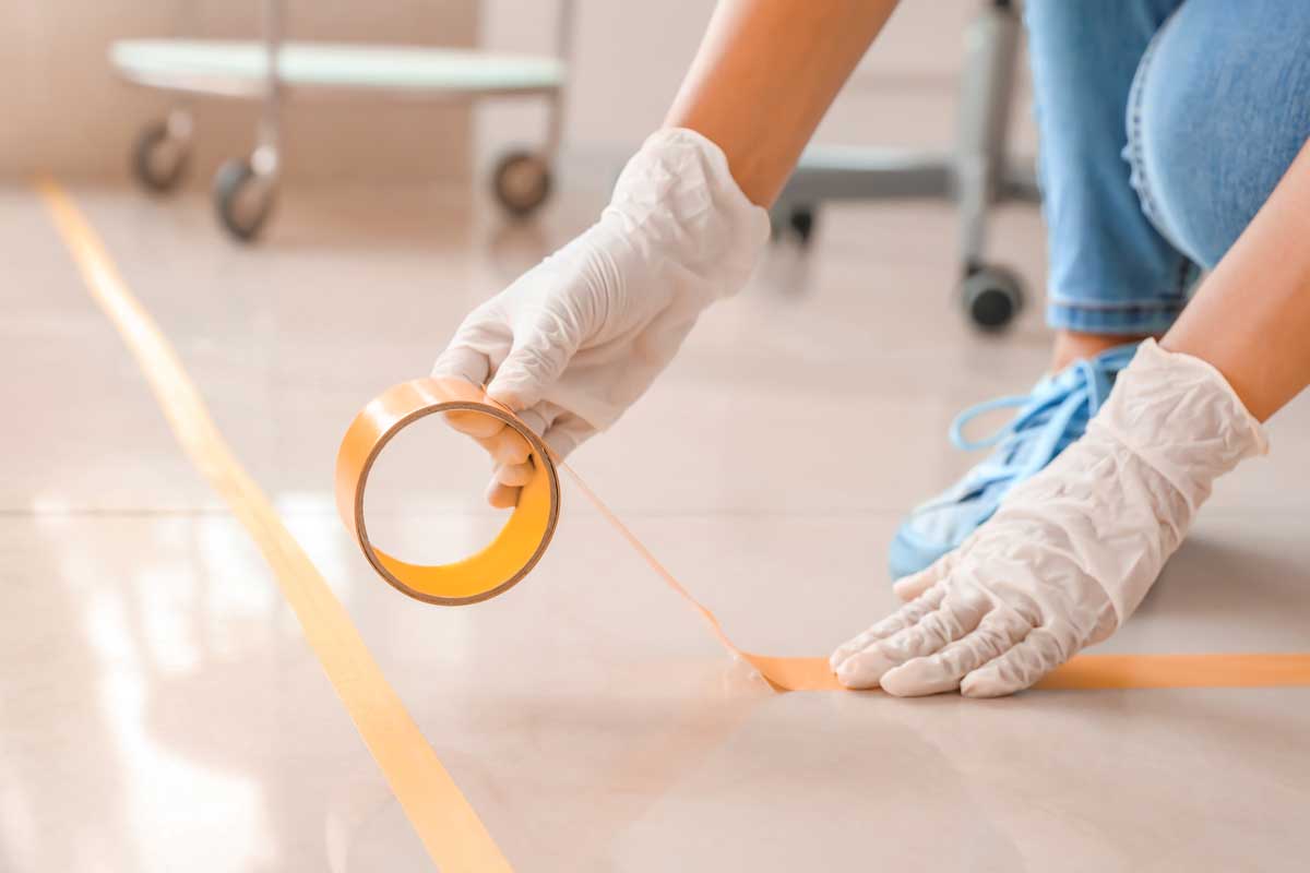 How To Apply And Remove Floor Marking Tape
